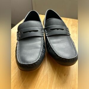 Men's Coach Black Loafers